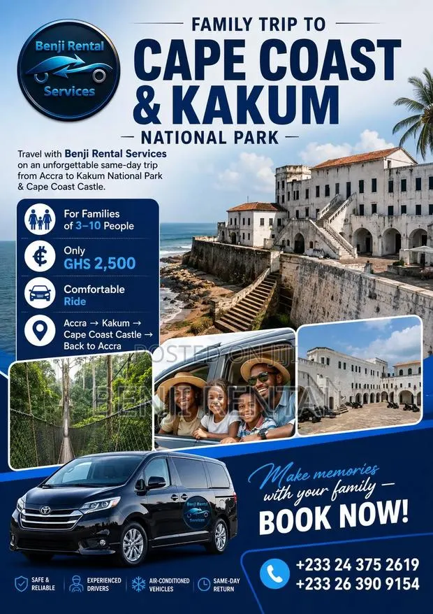 Time to Tour Ghana With Benji Rental · Photo 1