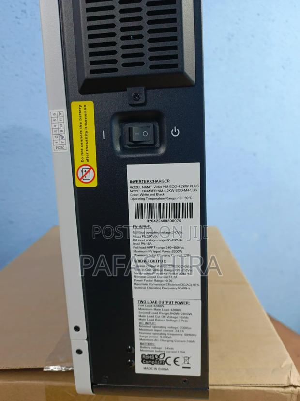 4.2kw 4200w 24v 120a MPPT Hybrid Solar Inverter · Photo 2