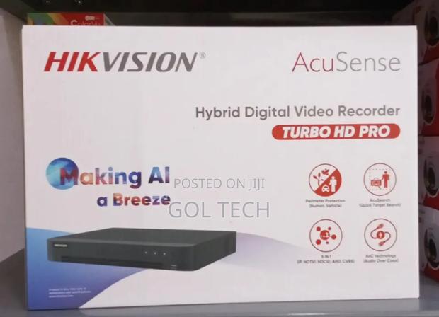 Hikvision 8ch DVR /5mp With 2way Audio Acusense All on 1 DVR · Photo 1