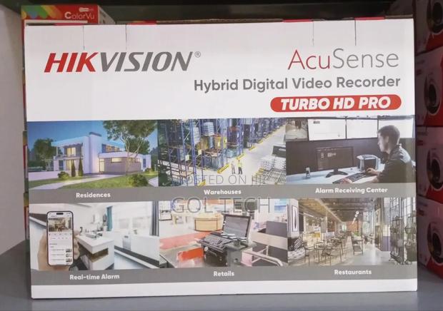 Hikvision 8ch DVR /5mp With 2way Audio Acusense All on 1 DVR · Photo 2