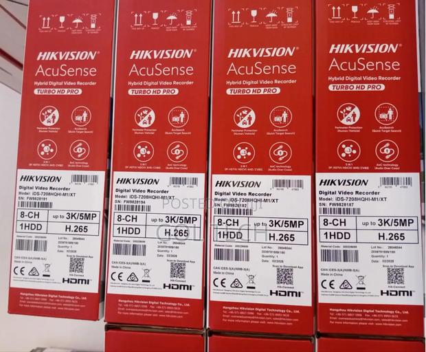 Hikvision 8ch DVR /5mp With 2way Audio Acusense All on 1 DVR · Photo 4