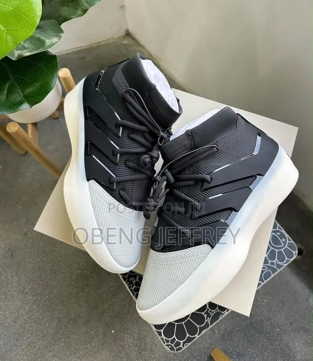 Original Adidas Fear of God Athletics High-Top Black · Photo 1