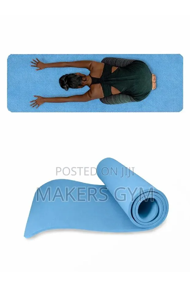 Yoga Mat Blue · Photo 1