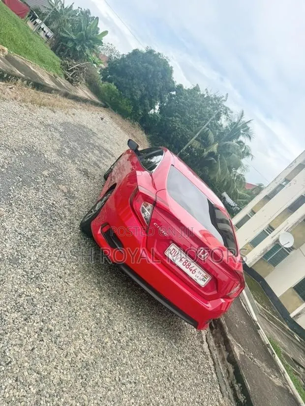 Honda Civic EX Sedan 2018 Red · Photo 1