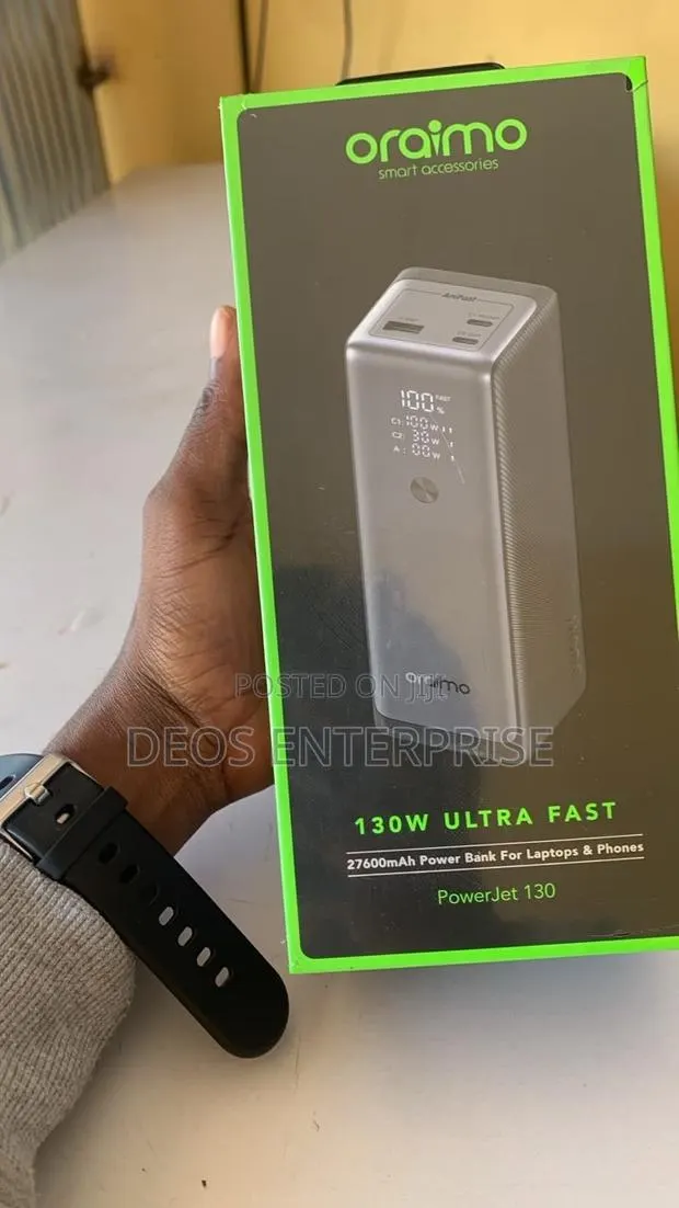 Oraimo 27600mAh Laptop Power Bank · Photo 1