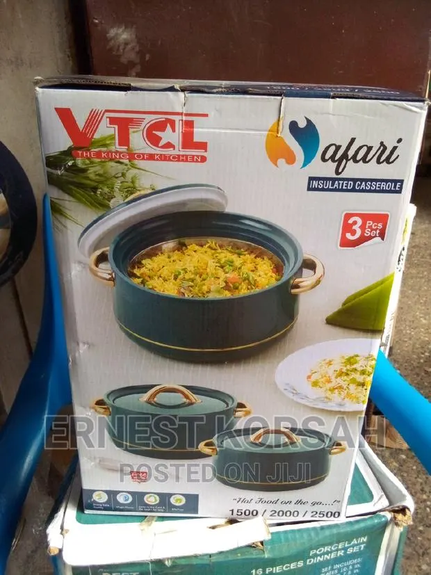 3 Pc's Insulated Casserole ( Food Warmer) · Photo 1