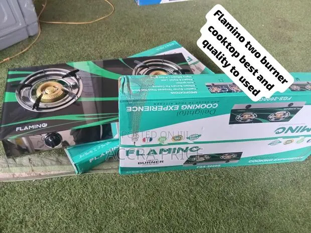 Flamino 2 Burner Gas Stove – Premium Quality Affordable Price · Photo 1