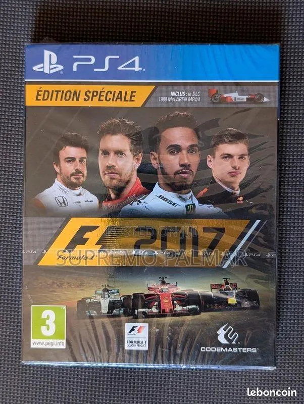 F1 2017 Special Edition PS4 Game Disc – PlayStation 4 | Original · Photo 1