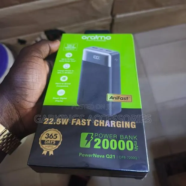 Oraimo Powernova Q21a -20,000 Capacity Powerbank · Photo 1