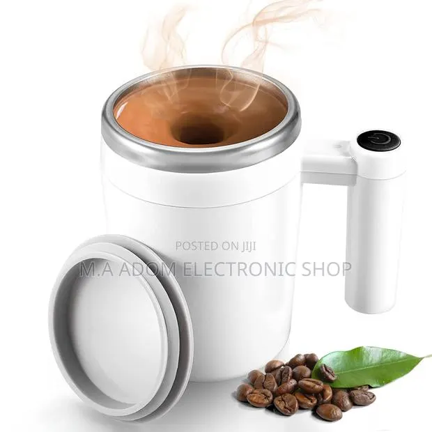 Rechargeable Self Stirring Coffee Automatic Mixing Mug · Photo 1