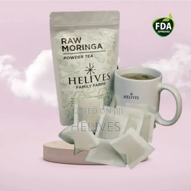 Raw Moringa Tea | Pure Organic Tea Bag Helives Fda Certified Approved · Photo 1