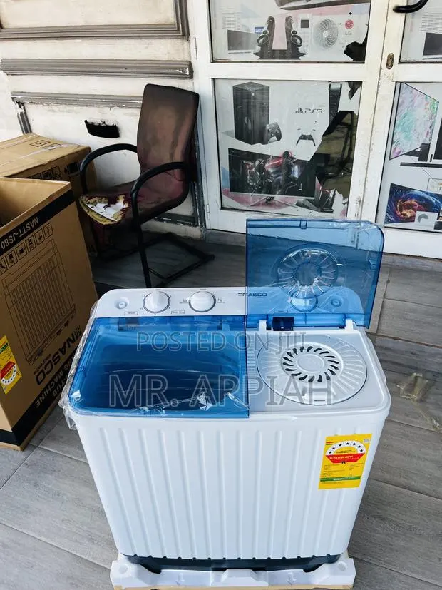 Get Affordable Nasco 8kg Twin Tub Electric Washing Machine(Semi-Auto) · Photo 1