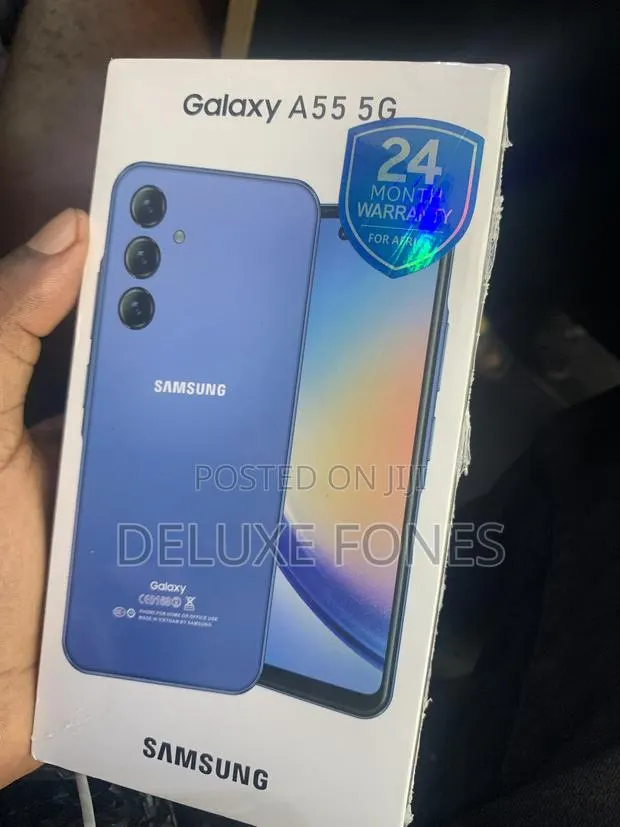 New Samsung Galaxy A55 256 GB Blue · Photo 1