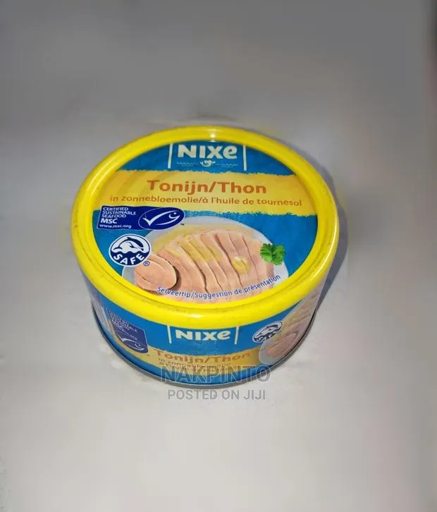 Tuna, Mackerel Fillets, Sardines, Corned Beef, Hotdog, Knaks · Photo 1