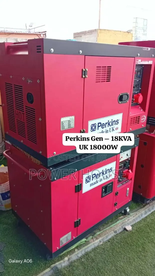 Heavy Duty Perkins 18kva Three Phase Diesel Generator Uk 18000w · Photo 1