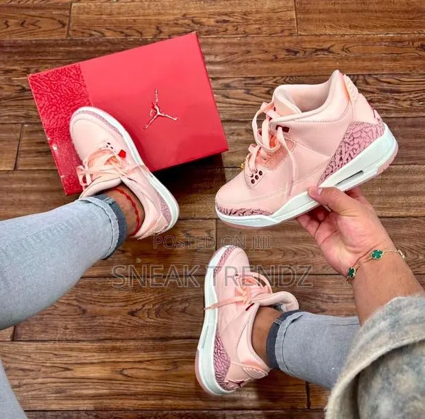 Air Jordan R3 Og Pink White · Photo 1
