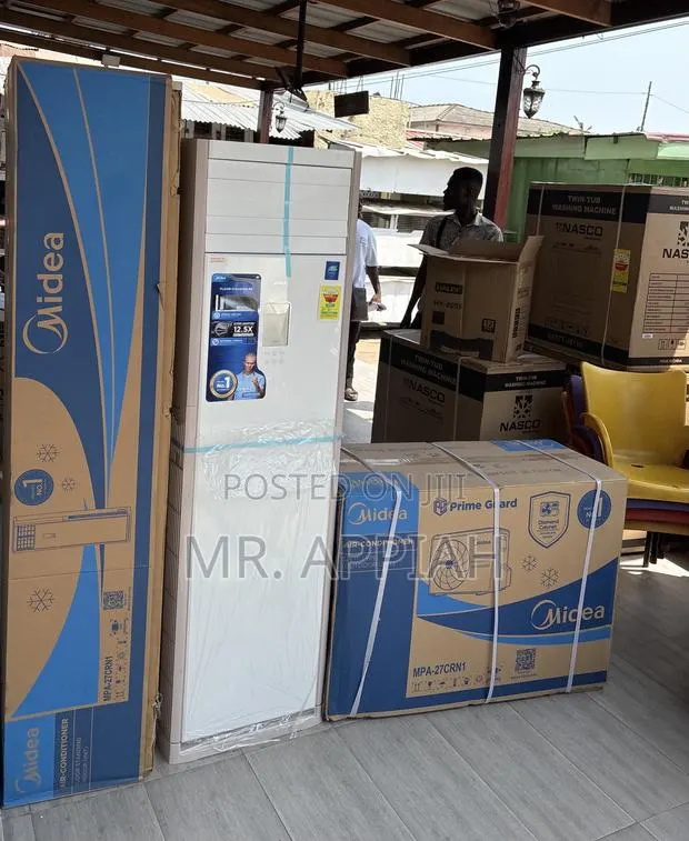 Purchase Sleek Midea 3.0hp Floor Standing Air Conditioner.. · Photo 1