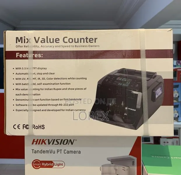 Compon Mix Value Counter Money Counter With UV, MG, MT, IR, 3D, · Photo 1