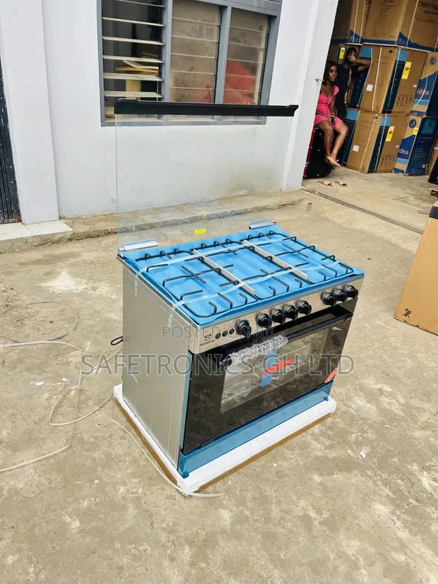 Essential Nasco 5 Burner Gas Cooker With Grill 90x60cm · Photo 1