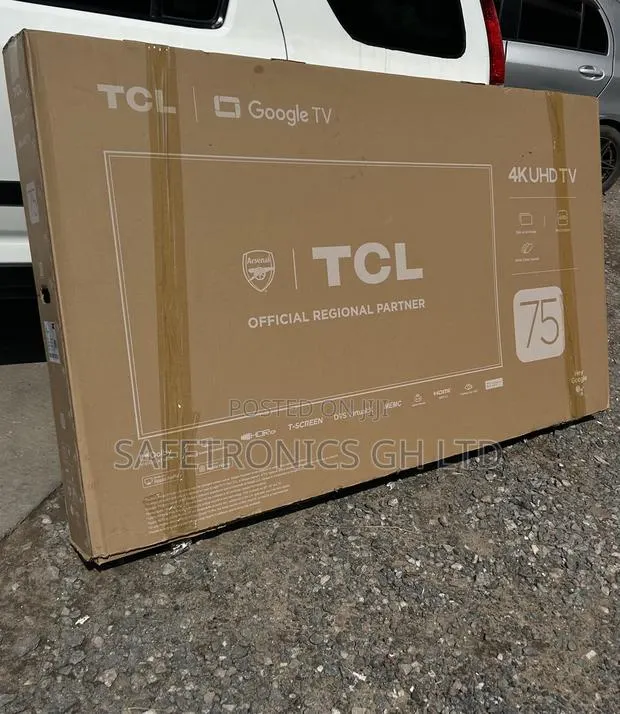 Classic Sleek TCL 75′′ HDR Frameless Google Tv 75p635 · Photo 1