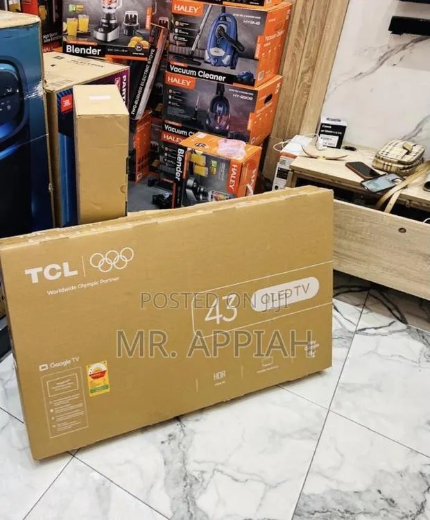 Order Efficient TCL 43” Qled Smart Satellite Android FHD TV(2025). · Photo 1