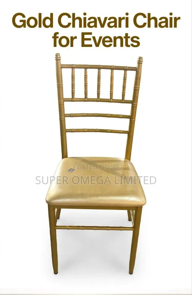 Elegant Gold Chiavari Chairs · Photo 1
