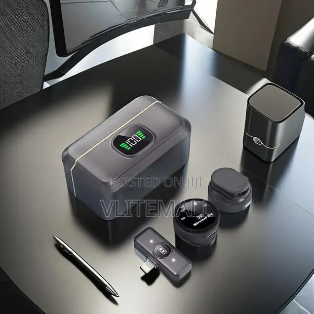 Q8 Wireless Lavalier Microphone System (Dual-Channe · Photo 1