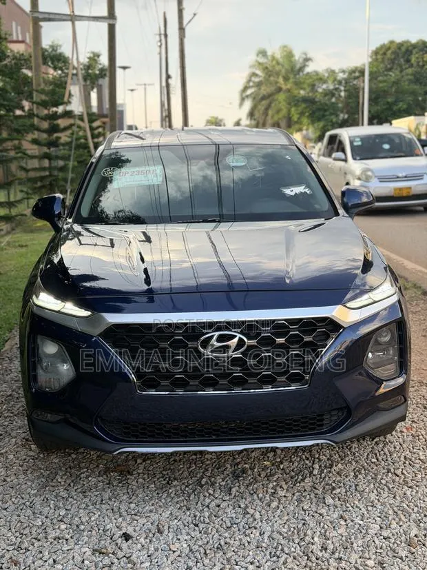 Hyundai Santa Fe 2020 Blue · Photo 1