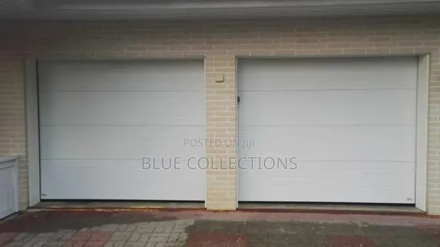 Morden Automated Garage Door With Remote · Photo 1