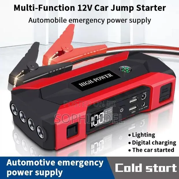 High-Power 12V Multi-Function Car Jump Starter · Photo 4