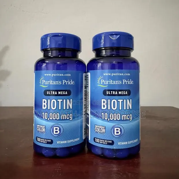 Puritan Biotin 10,000mcg · Photo 1