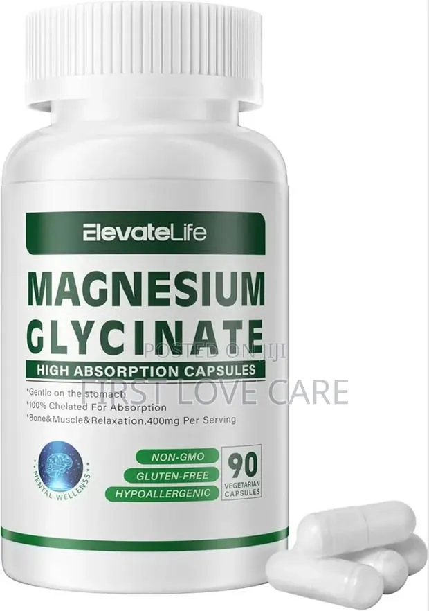 Elevate Life Magnesium Glycinate 400mg · Photo 1