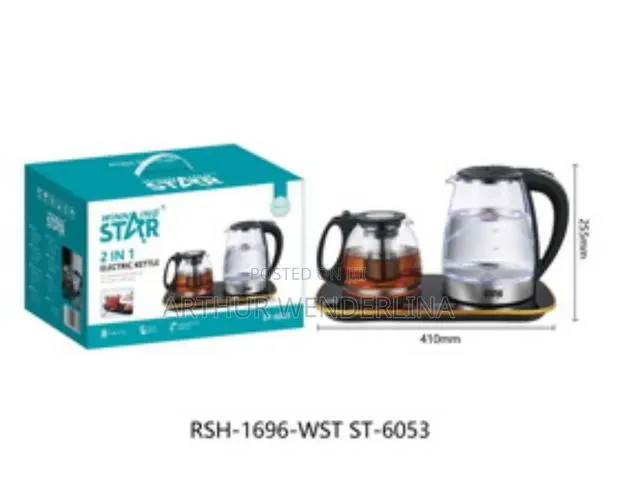 Electric Kettle With Teapot Winning Star St-6053