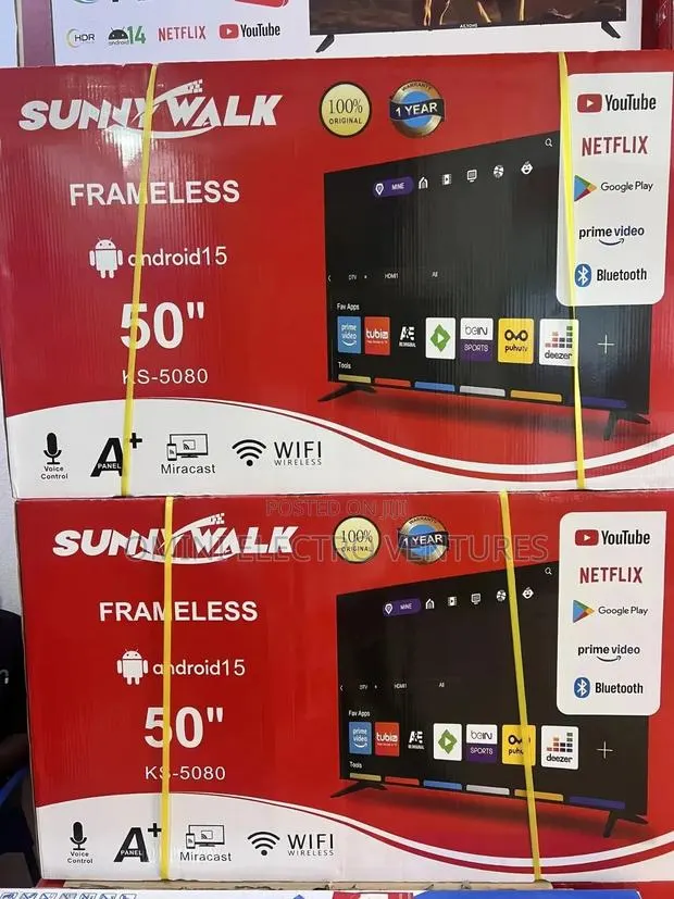 Brand New 50 Inches Sunny Walk Smart Tv · Photo 1