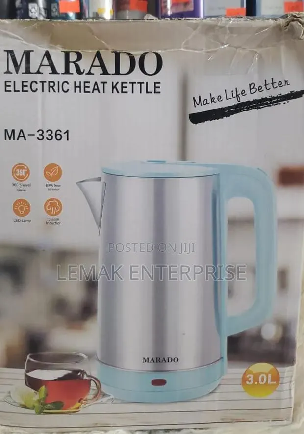 Marado Electric Heat Kettle (Model MA- · Photo 1