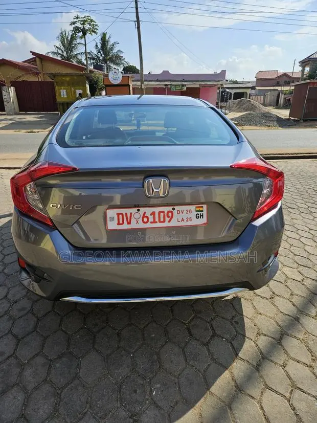 Honda Civic EX Sedan 2019 Gray · Photo 1