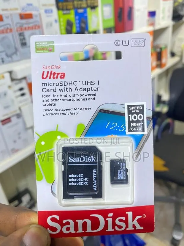 64gb Sandisk Micro-Card With Adapter · Photo 1