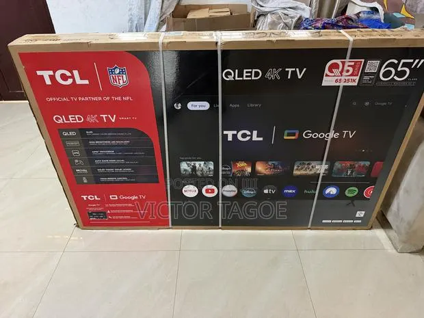 TCL 65” Qled TV · Photo 1