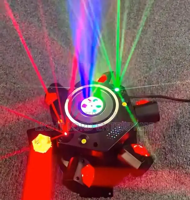 Moving Head DJ Lights 6 Arms Party Lights 150w RGBW 4in1 LED · Photo 1