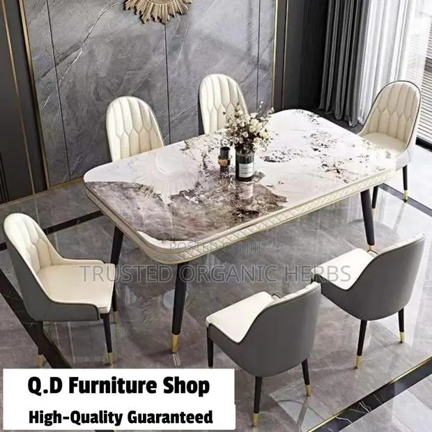 6 Seater Luxury Dining Set · Photo 1