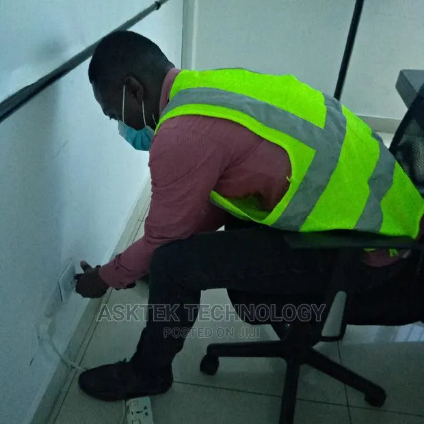 Network Cable Installation · Photo 1