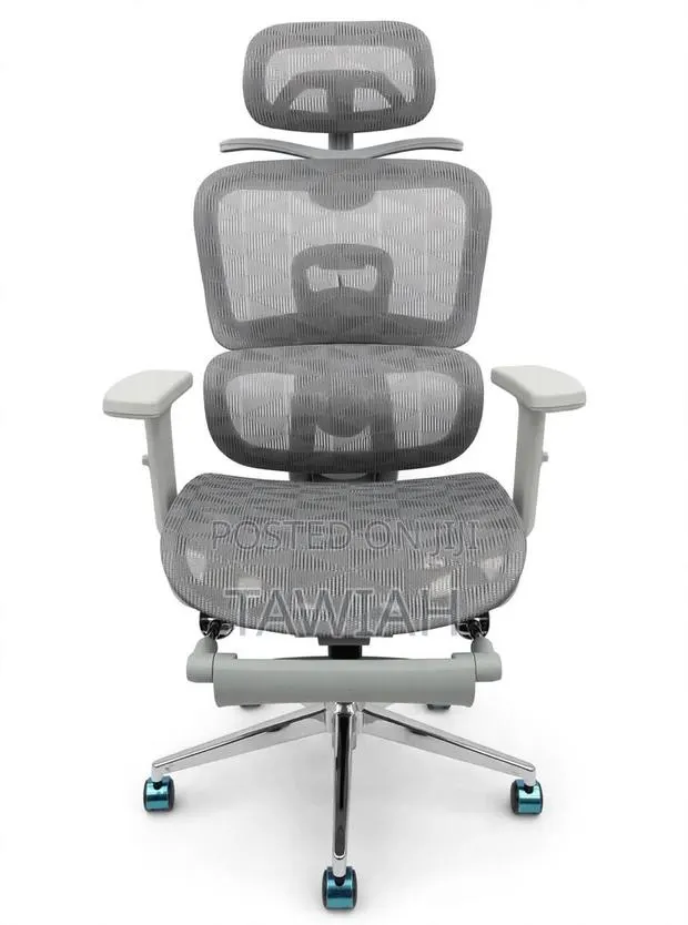 Grey Economic Mesh Office Chair · Photo 1