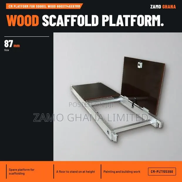 Cm Platform for S008Xl Wood 600X1746X87Mm - CM-PLT155X60 · Photo 1
