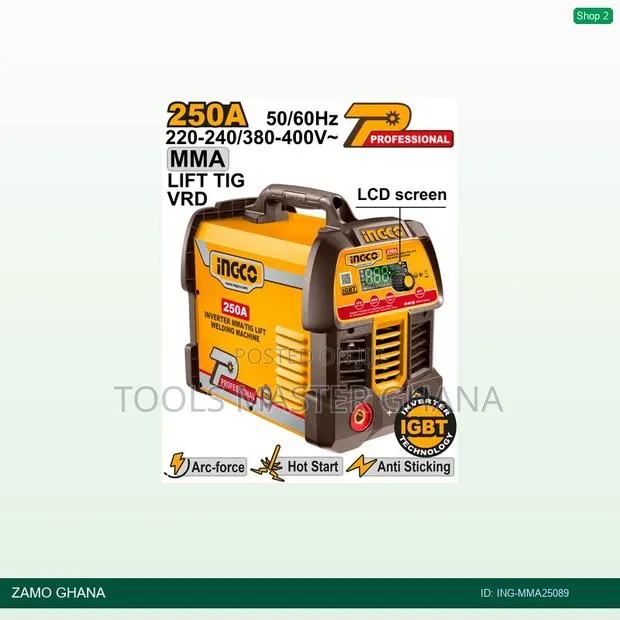 Inverter Mma/Tig Lift Welding - Ing-Mma25089 · Photo 1