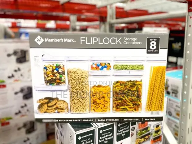 Member'smark Fliplock Airtight Food Storage Container 8 Pcs. · Photo 1