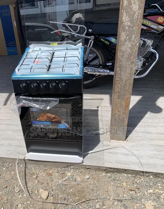 Most Affordable Midea 4-Burner Gas Cooker Oven Grill · Photo 1