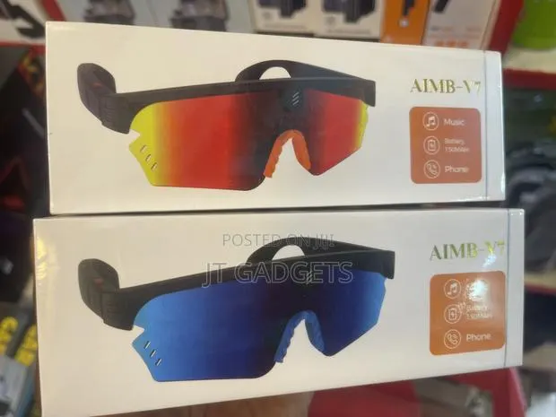 AIMB-V7 Bluetooth Smart Sunglasses – Music + Calls on the Go! · Photo 1