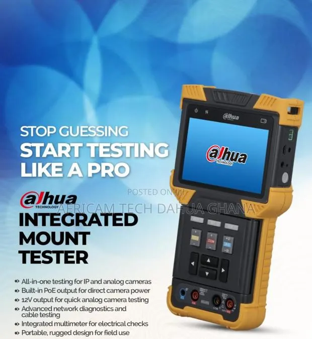 Dahua PFM900-E Integrated Mount Tester · Photo 1