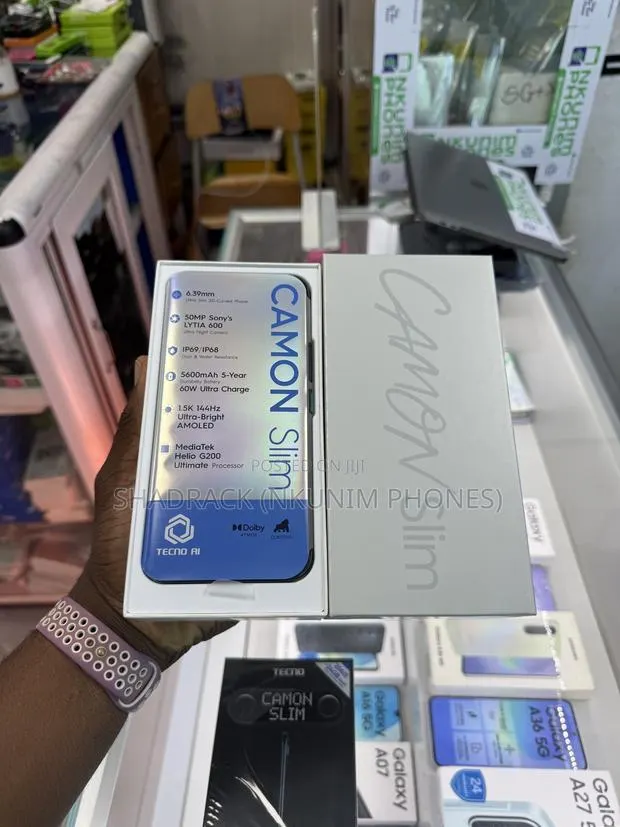 New Tecno Camon Slim 256 GB Gray · Photo 1