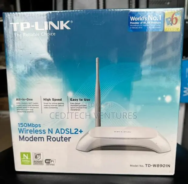 Wireless N ADSL2+ Modem Router 150mbps · Photo 1